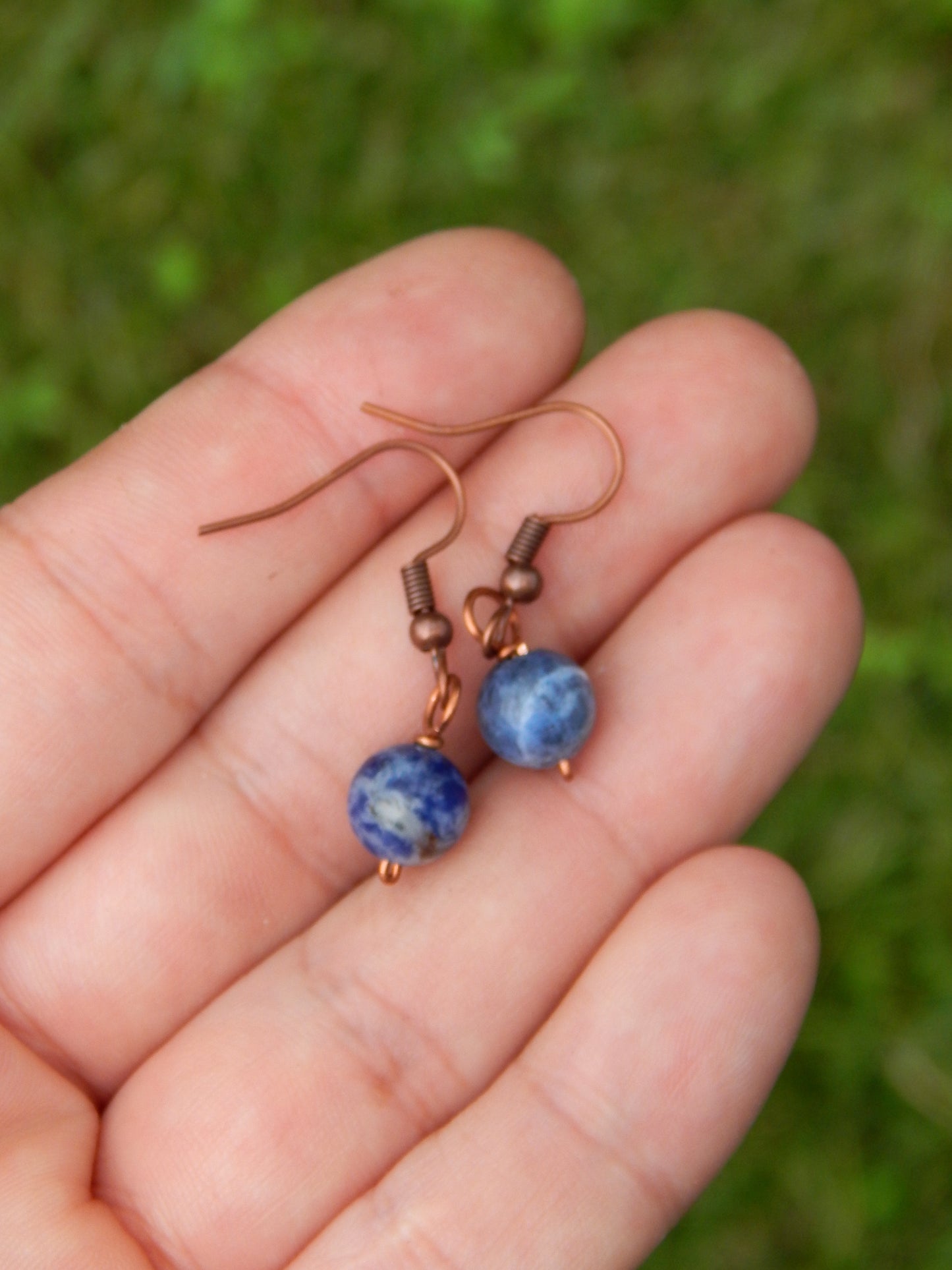 Sodalite earrings