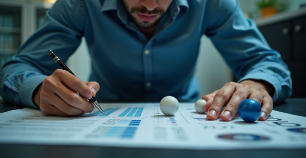 Pemain togel sedang menganalisis rumus togel akurat